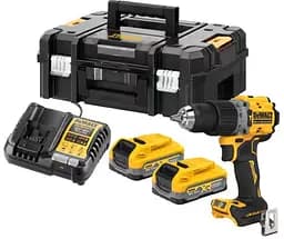 Аккумуляторная дрель-шуруповерт DeWalt с АКБ и ЗУ DCD805S2T