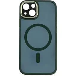 Чохол Creative TPU PC Metal Calais MagSafe Apple iPhone 14 Green