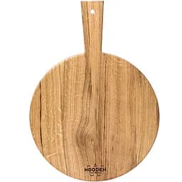 Кругла обробна дошка Wooden Amsterdam M 43xD31x2.2 см Дуб (WA-11.4)