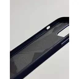 Оригінальний шкіряний чохол Decoded Leather Case MagSafe для iPhone 13 Pro (6.1") Matt Navy Blue - мініатюра 11