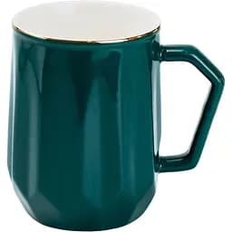 Чашка керамическая Happy Life Fine Ceramics 400 мл зеленая HP7189GR