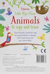 Animals to Copy and Trace. Little Wipe-Clean - мініатюра 2