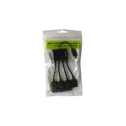 Концентратор Lapara LA-MicroUSB-OTG-HUB black - мініатюра 9