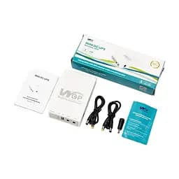 Джерело безперебійного живлення Mini UPS WGP UPS103C 16000mAh 5V/12V/12V, Li-ion 4*4Ah, для роутера та оптичного терміналу (42-00248) - мініатюра 3