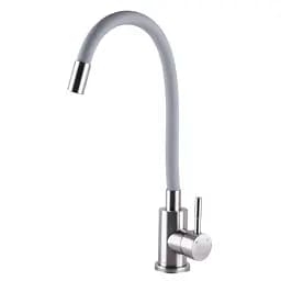 Смеситель для кухни Globus Lux Alpen SBT1-203SG Серый