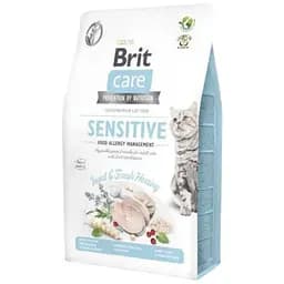 Сухой корм Brit Care Cat GF Insect для кошек с пищевой непереносимостью, с насекомыми и рыбой, 2 кг