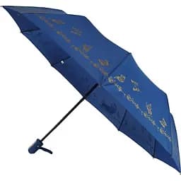 Женский складной зонтик полуавтомат Bellissimo 99 см синий