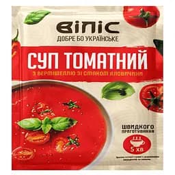 Суп швидкого приготування Віліс Томатний з вермішеллю зі смаком яловичини 18 г