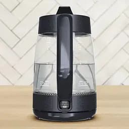 Чайник електричний Tefal Morning Glass Kettle 1.7 л чорний (KO2G08E0) - мініатюра 7