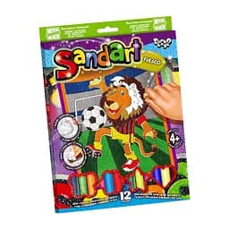 Набор для творчества "SandArt" SA-02-01…10 фреска из песка Лев