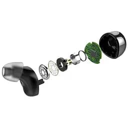Бездротові навушники Earbuds Pixus Storm TWS, IPX7, BT5.3, 55mAh, 300mAh, 7h, Black UA UCRF - мініатюра 5