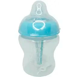 Бутылочка Mega Zayka с индикатором температуры 150 мл MGZ-0214 (Blue)