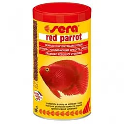 Сухий корм Sera Red Parrot для риб Красний папуга гранули 250 мл 80 г