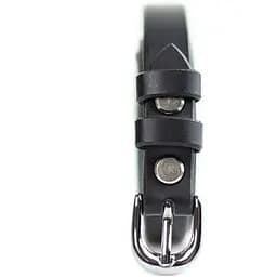 Женский кожаный ремень The Wings 15 мм черный