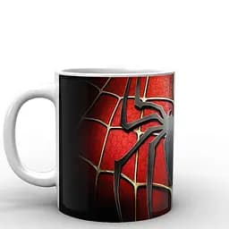 Кухоль GeekLand Людина-Павук Spider-Man логотип SM.02.033 330 мл білий - мініатюра 2