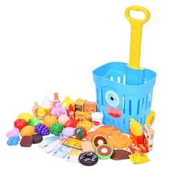 Дитячий візок із продуктами Bambi 35631(Blue) 49 продуктів