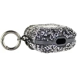 TPU чохол Bling World Rock Diamond для навушників AirPods 1/2 Чорний - мініатюра 5