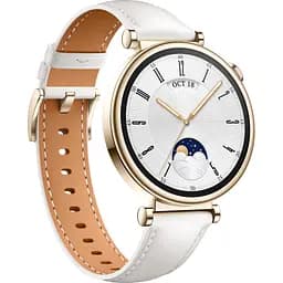 Смарт-годинник Huawei WATCH GT 4 41mm Classic White Leather (55020BJB) - мініатюра 3