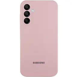 Чохол Lakshmi Silicone Cover Full Camera (AAA) with Logo для Samsung Galaxy A55 Рожевий / Pink Sand