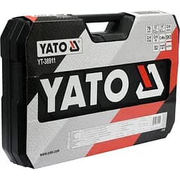 Набір головок торцевих Yato квадрат 1/2", 1/4" з інструментами 79 шт. (YT-38911) - мініатюра 4