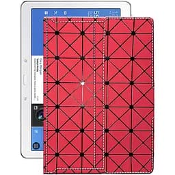 Чехол StatusCASE из экокожи для планшета Samsung Galaxy Tab Pro 10.1 (T520) Красный ромб