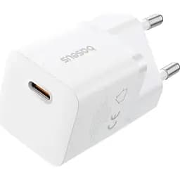Сетевое зарядное устройство Baseus GaN5 Mini Fast Charger Type-C 25W White (P10110909213-00) [139987]