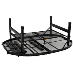 Стіл Bo-Camp Woodbine Oval 100x70 cm Темно-коричневий - мініатюра 4