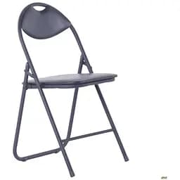 Стілець Art Metal Furniture Джокер чорний ПВХ чорний (369410)