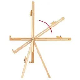 Мольберт - тринога MEEDEN 6077 бук 84×86×181см.з сумкою  - мініатюра 3