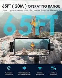 Бездротовий мікрофон Hoyiours для iPhone iPad, Plug-Play iPhone - мініатюра 7