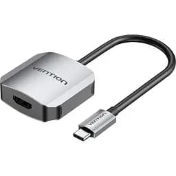 Переходник Vention USB3.1 Type-C to HDMI (F) 4K 30HZ 0.15m (TDEHB)