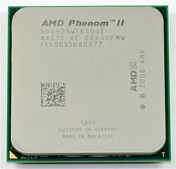 Процессор AMD Phenom II x4 925 2.8 GHz AM3, 95W Б/У