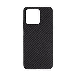 Карбоновый чехол для Realme C35, LikeCarbon, черный, панель, защитный чехол-накладка, ультратонкий и легкий, противоударный, обеспечивает защиту от ударов, падений и царапин, ArmorStandart (ARM71937)