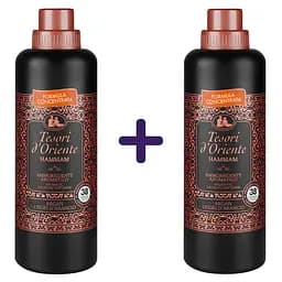 Набір: Кондиціонер для прання Tesori d'Oriente Хаммам олія аргани та апельсиновий цвіт 760 мл 2 шт.