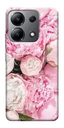 Чохол Demsky Pink peonies для Xiaomi Redmi Note 13 4G