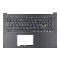 Верхня кришка для Asus F513 K513 S513 M513 S513 X513, UA/RU, (топкейс+клавіатура, 90NB0SG1-R30UA0, Оригінал)