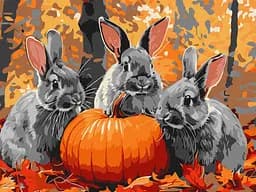 Картина за номерами Кролячі пригоди Ideyka 30x40 см КНО6636