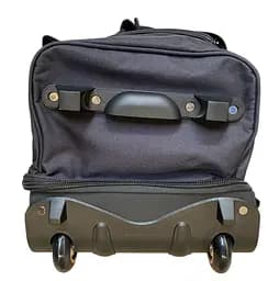 Дорожня сумка на колесах маленька S Lee Cooper 41650 поліестер Чорний - мініатюра 6