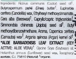 Бальзам для губ з алое віра Dr. Organic Bioactive Skincare Aloe Vera Lip Care Stick SPF15, 5,7 мл - мініатюра 2