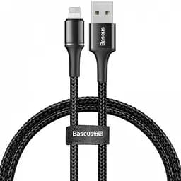 Кабель Baseus Halo Cable USB to Lightning 2.4A 1m CALGH-B01 Black