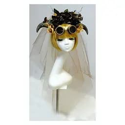 Обруч Фея Стимпанк з фатою