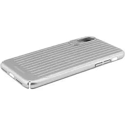 Чохол-накладка Usams Trunk Series Apple iPhone X Silver - мініатюра 5
