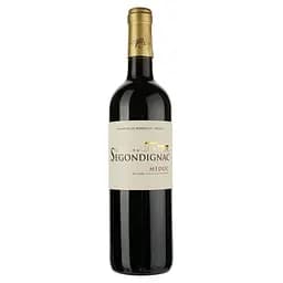 Вино Chateau Segondignac Medoc AOC красное сухое 0.75 л