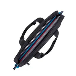 Сумка для ноутбука 14" Rivacase Regent Black поліестер 370x280x45 мм (8027) - мініатюра 4