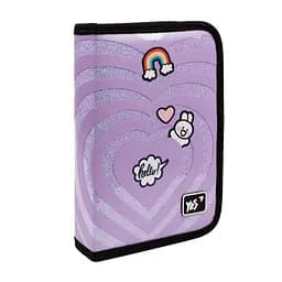 Школьный пенал твердый одинарный без клапана Yes Girl's Dream HP-02