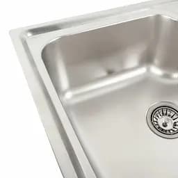 Кухонна мийка з нержавіючої сталі Platinum сатин 5845 (0,8/180 мм), R, Satin - мініатюра 4