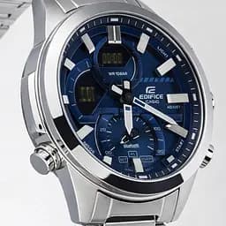 Чоловічий годинник Casio ECB-30D-2A Сріблястий ( AT1141-0292 ) - мініатюра 2