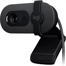 Веб-камера Logitech Brio 100 Full HD Webcam, Graphite - мініатюра 3