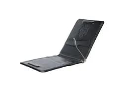 Чоловічий шкіряний затискач для грошей GRANDE PELLE 10х8х1 см acs0024476 - мініатюра 5