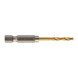 Свердло по металу RedHEX SHOCKWAVE HSS-TiN MILWAUKEE, діаметр 3,0х65х23мм, (10шт), пластикова коробка - мініатюра 2